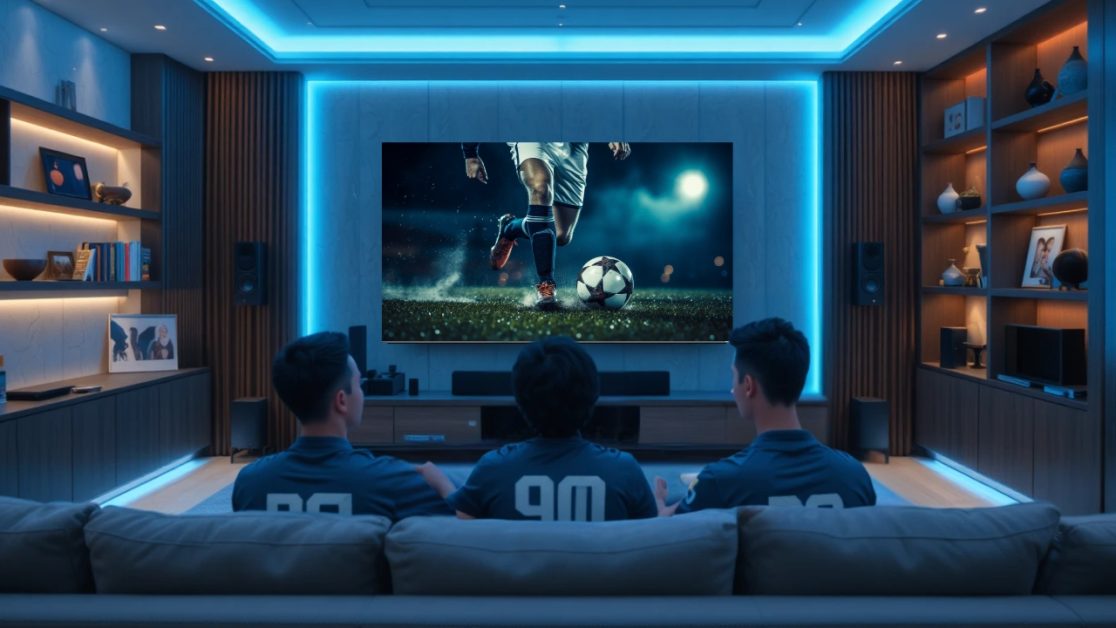 Perfect TV for football nights at home