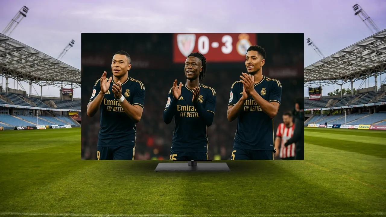 Real Madrid’s Comeback Energy Looks Unreal on OLED TV