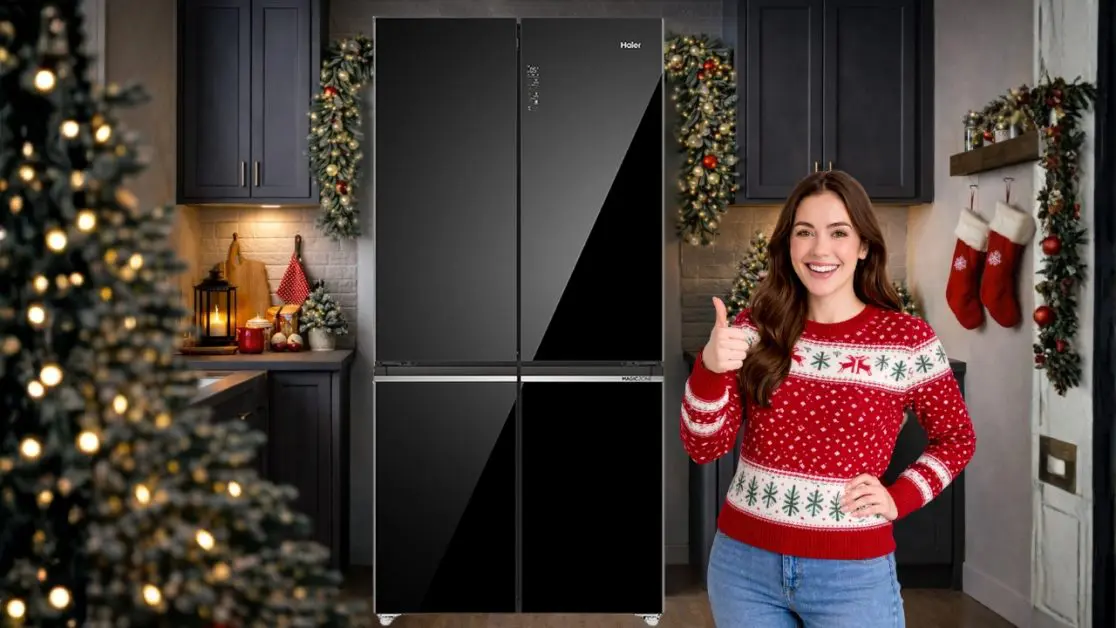 Refrigerator for christmas
