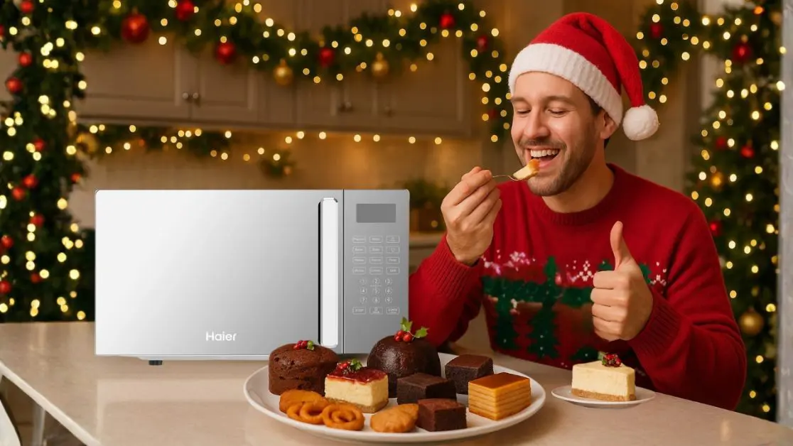 Reheat Christmas Desserts in microwave