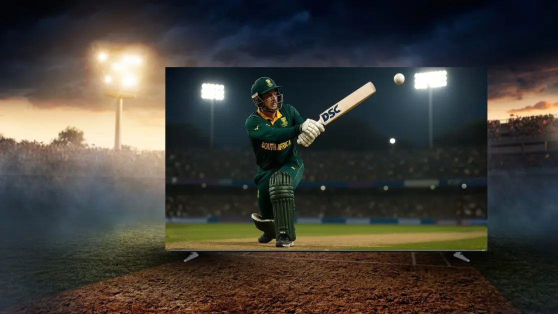 South Africa’s Power Play Looked Unreal on Mini LED TV