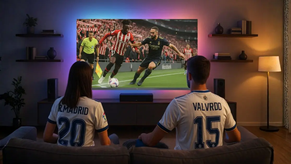 TV Screen that behaves like stadium floodlights