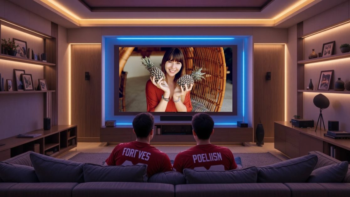 TV screen should adjust to you