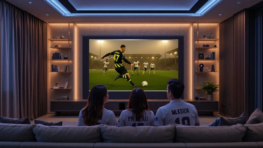 Watch Interesting Football matches in Mini LED TV