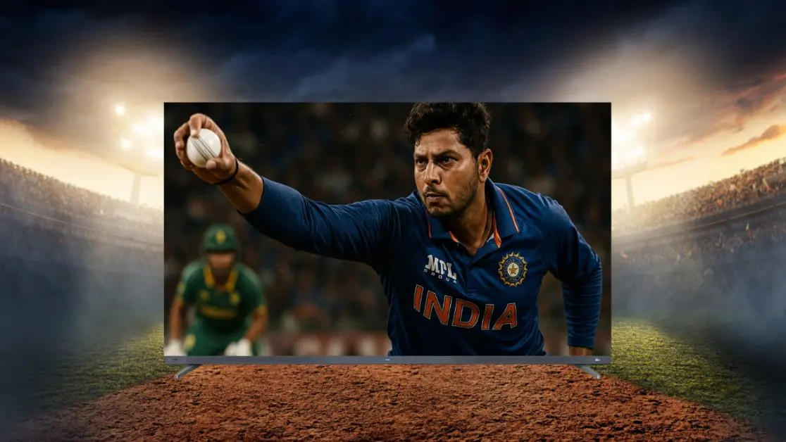 Watch Kohli and Kuldeep playing cricket match in Cinematic View