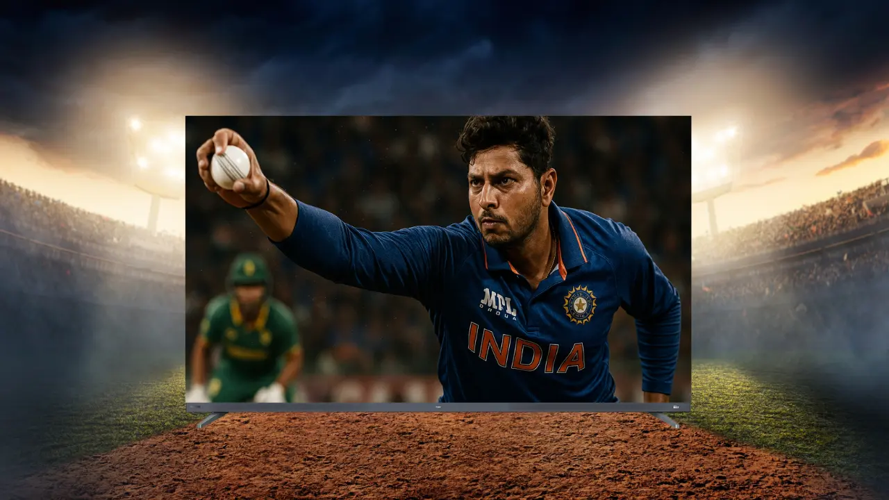 Watch Kohli and Kuldeep playing cricket match in Cinematic View