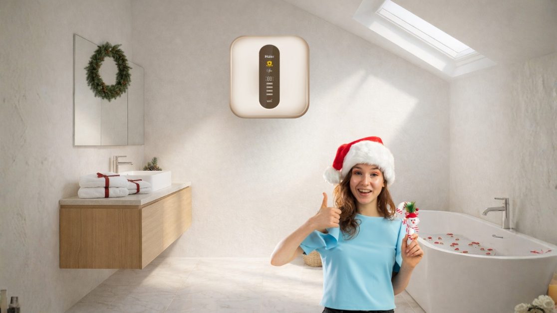 Water Heater with WIFI feel prepared for festivals