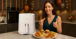 Winter Party Snacks in Ten Minutes Using an Air Fryer