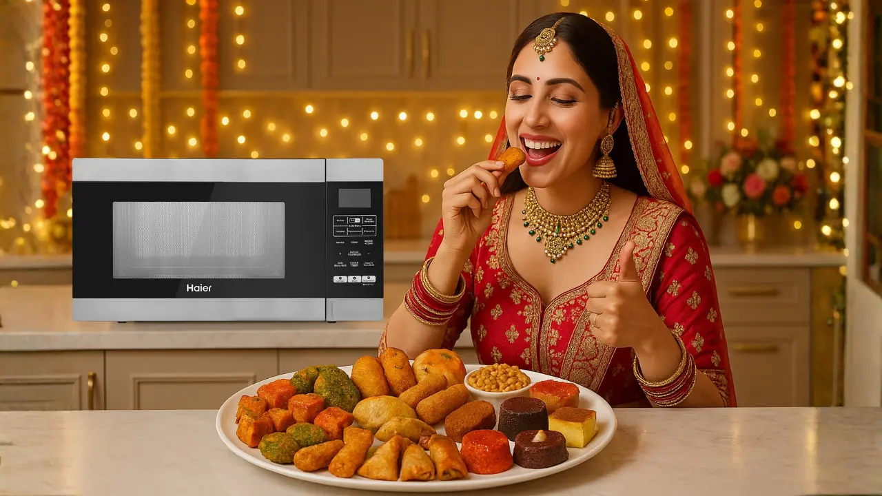 Winter Wedding Home Snacks with perfect microwave