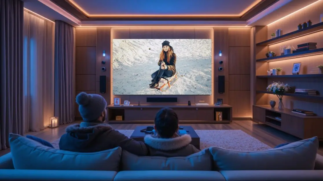 Winter evenings change how we watch television