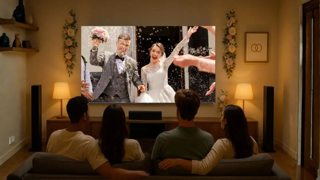 Winter gatherings need a larger Mini LED TV