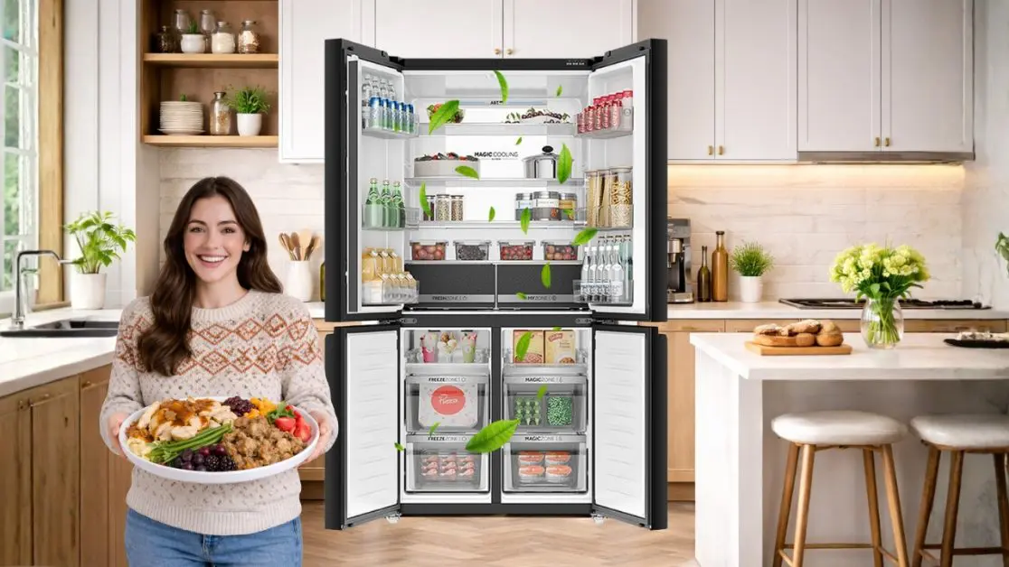 Winter leftovers keep fresh in refrigerator