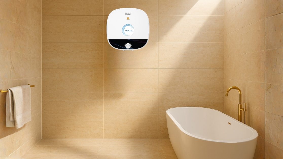 Winter mornings demand cleaner water heater