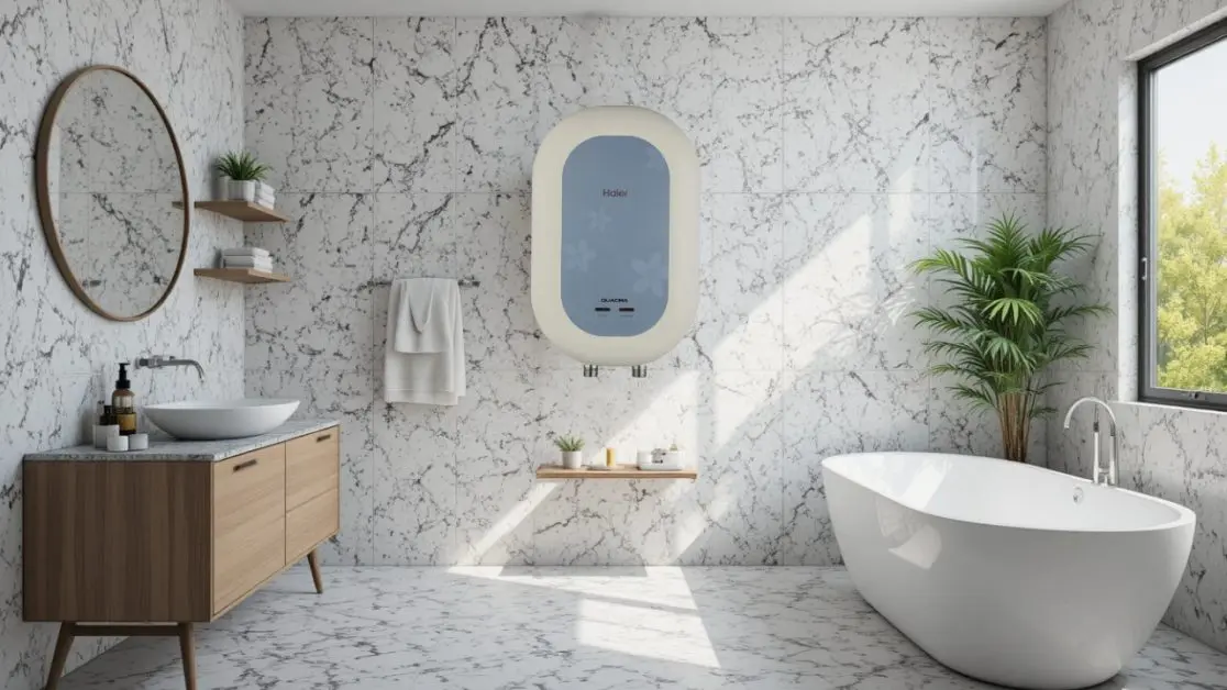 Winter routines include reliable hot water from water heater