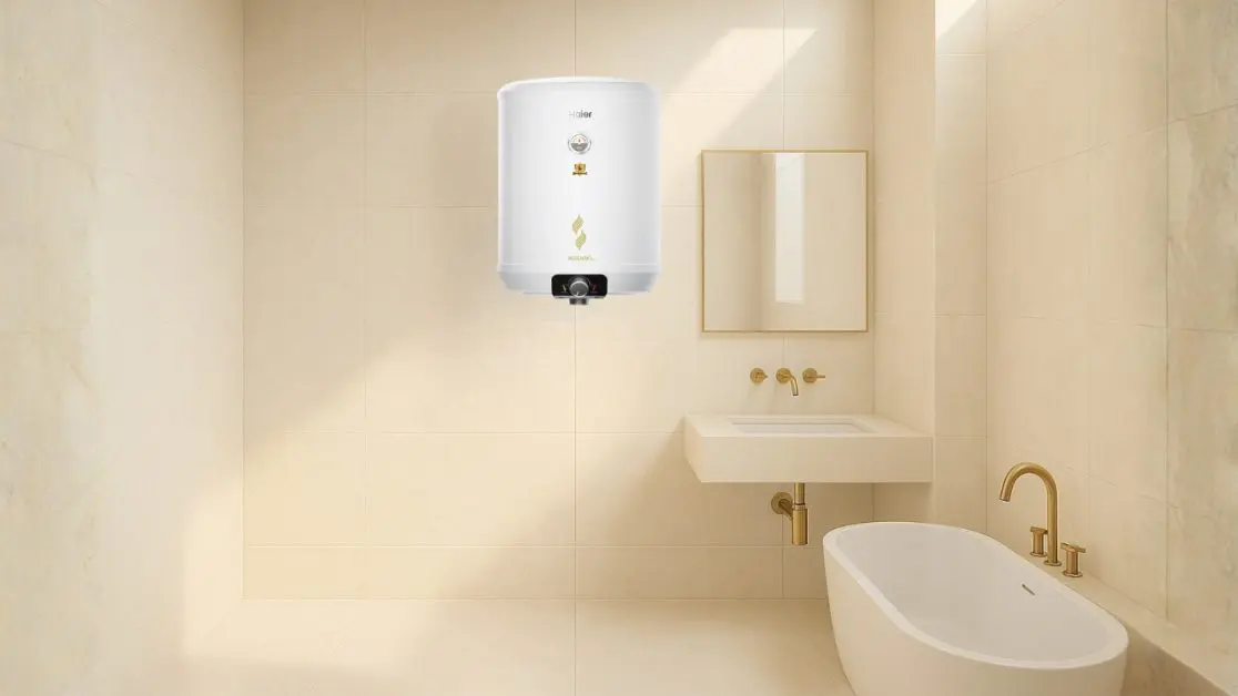 winter feels perfect with water heater