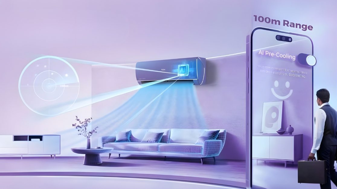 AI AC knows you are coming home