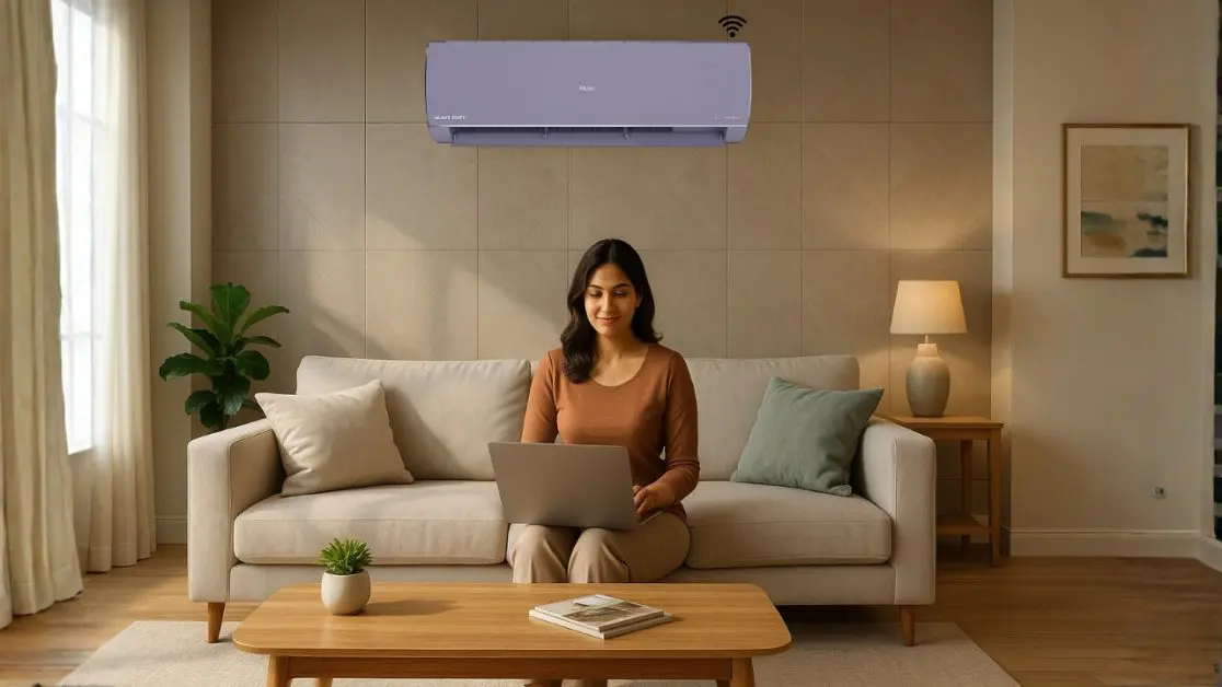 AI AC saves energy with perfect cooling comfort