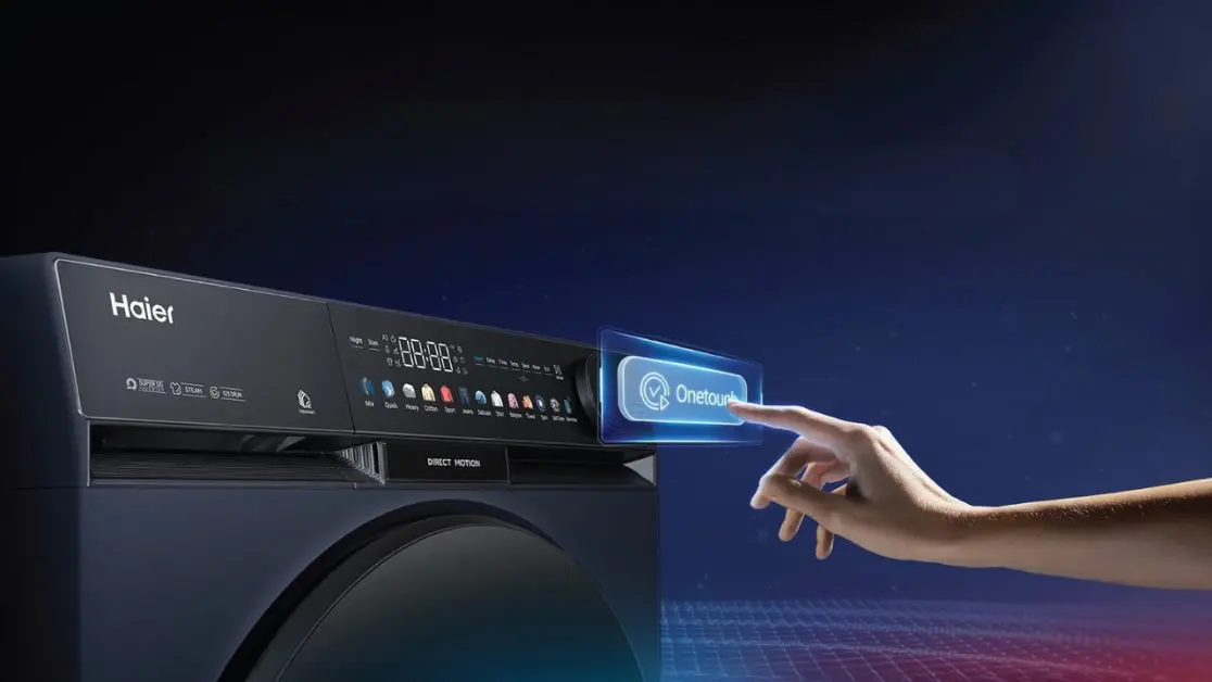 AI One Touch Clean in washing machine