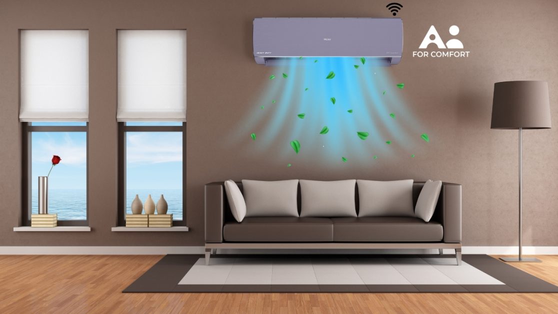 AI-powered air conditioners at home