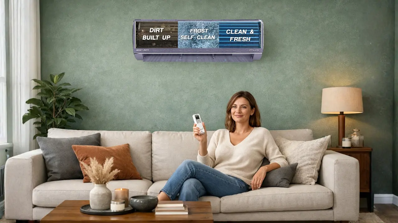 Air conditioner Self-Cleaning Matters in Indian Conditions