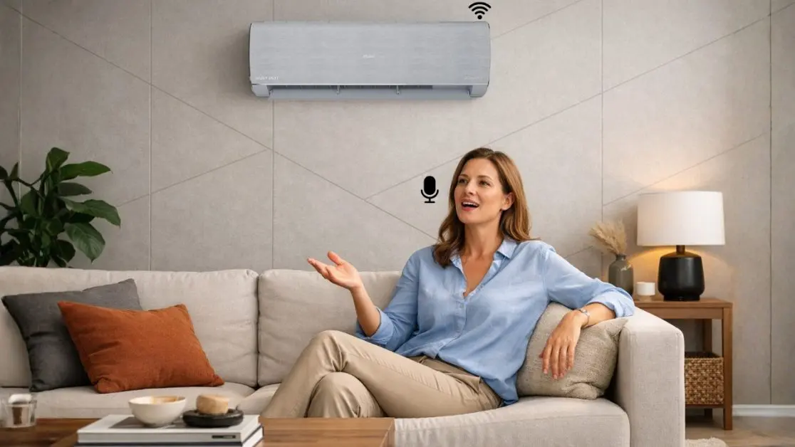 Control your AC cooling with your voice