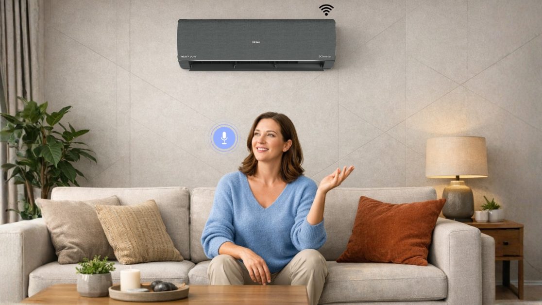 Direct Voice control built into AC