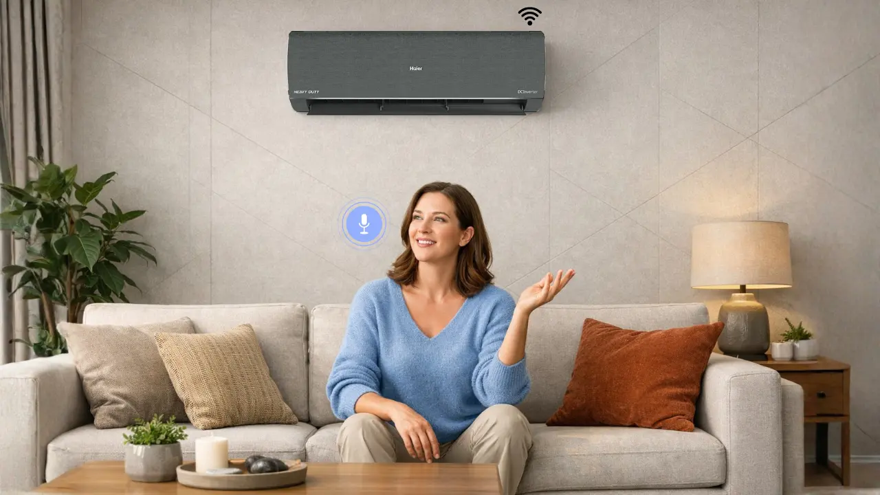 Direct Voice control built into AC