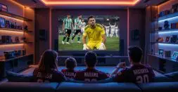 Enjoy match-night with perfect TV screen