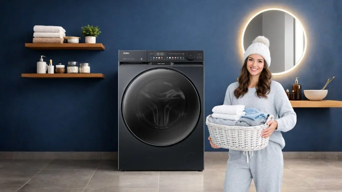 Enjoy weekday evening with perfect washing machine at home