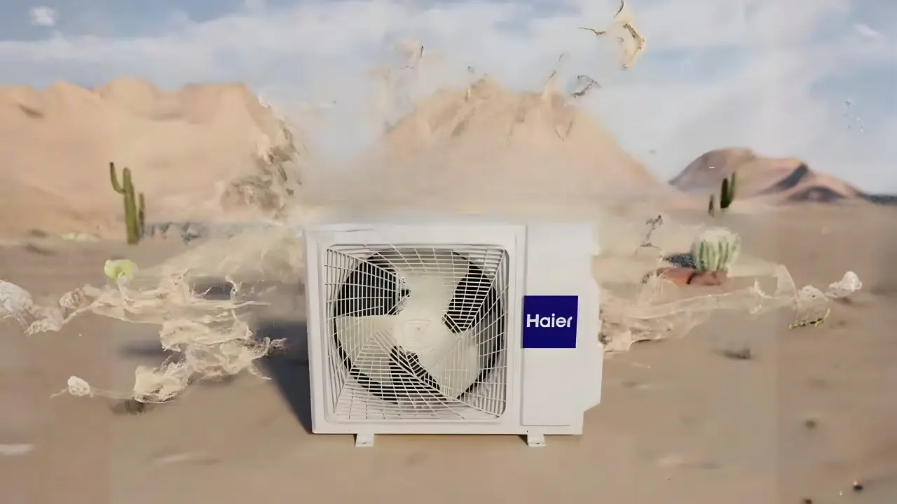 Get Cyclone Cleaning feature in Air conditioner