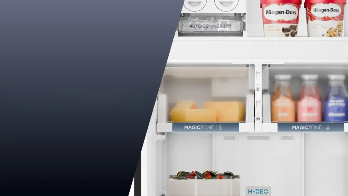 Get Dual Magic zone in this refrigerator