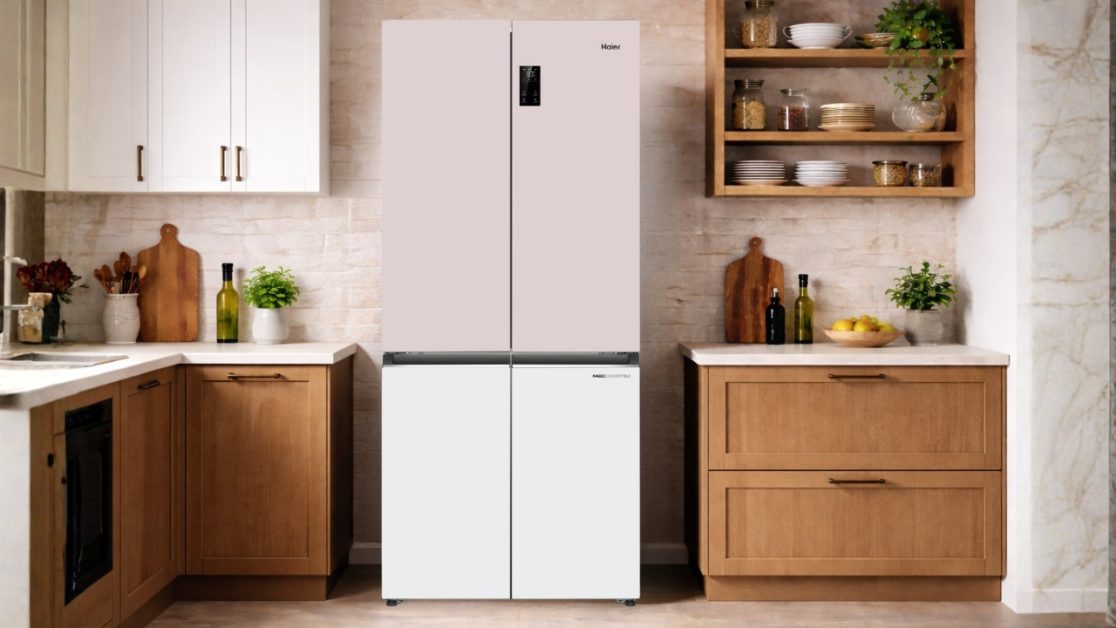 Indian kitchens looks perfect with a nice refrigerator