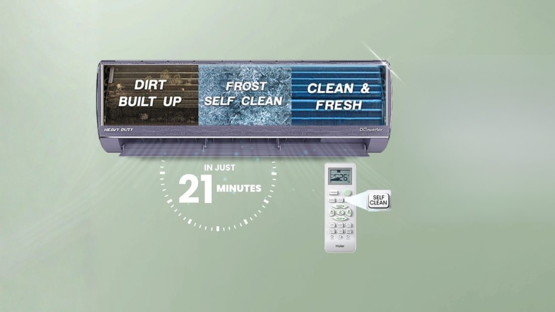 Indoor Frost Self Clean Keeps Your AC Hygienic