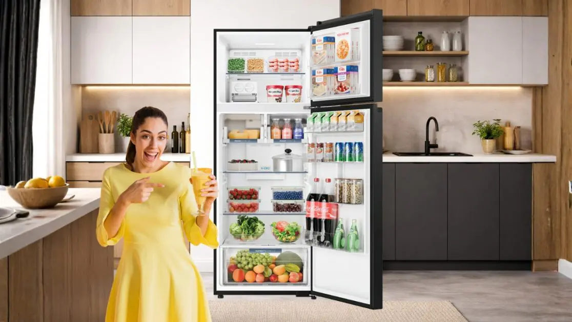 Keep everything fresh in this refrigerator