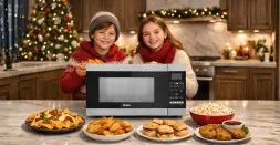 Kids Home with perfect microwave for Winter Holidays
