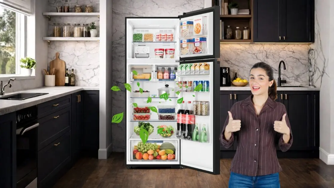 Large-capacity double-door refrigerators