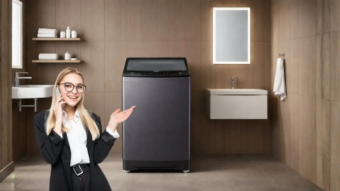 Laundry Feels lighter with this washing machine