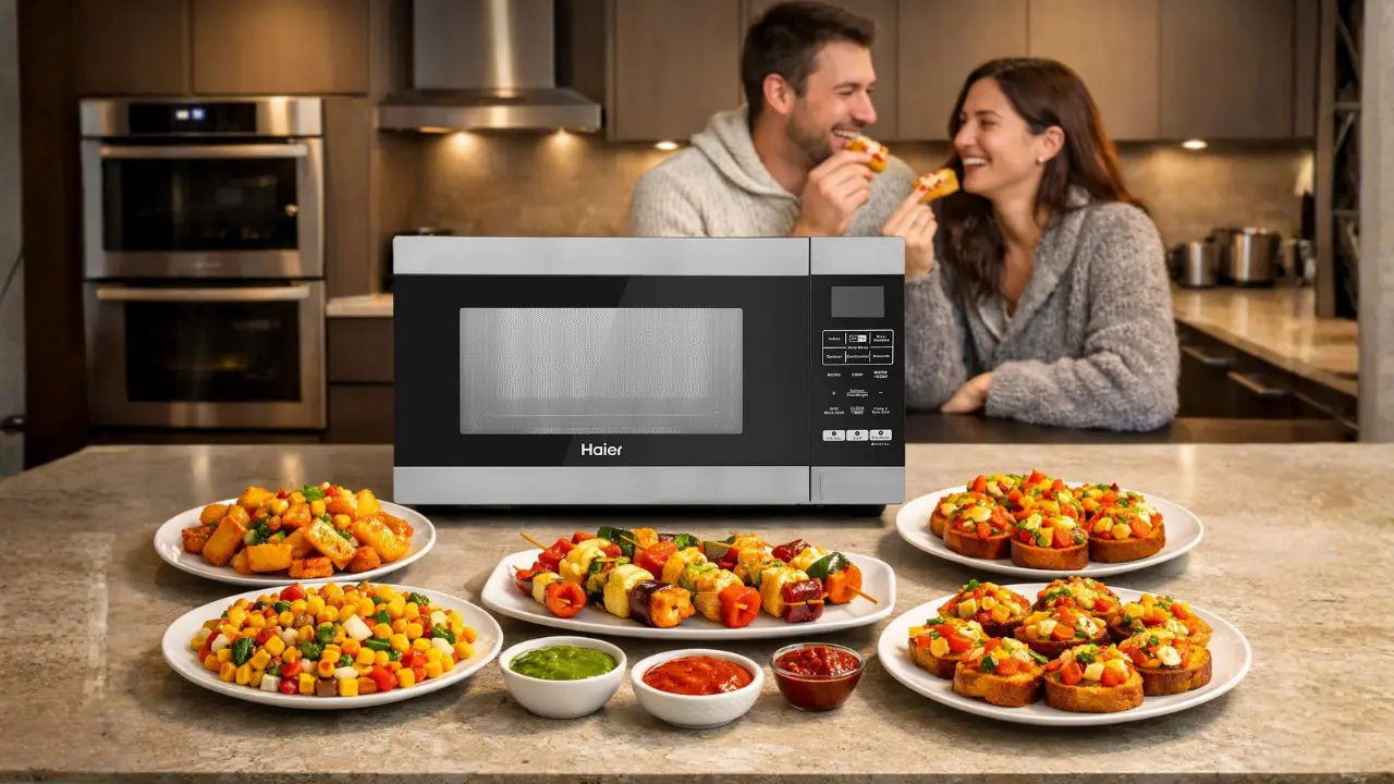 Make Five Minute Veggie Snacks in microwave