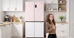 New Era of Colorful Steel Finish Refrigerators