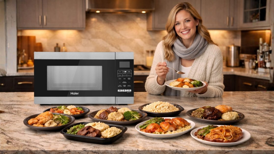 Reheat your winter dinner easily in microwave