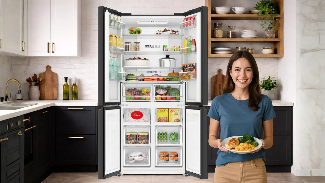 Spacious Interior Design Without Compromising Kitchen Space