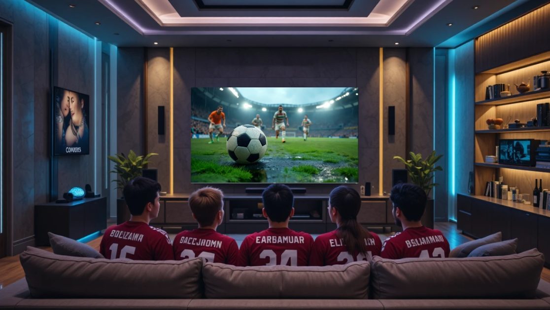 Stadium energy is built from TV sound