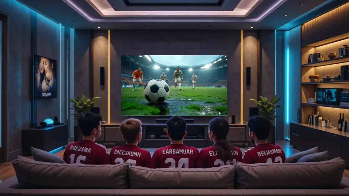 Stadium energy is built from TV sound