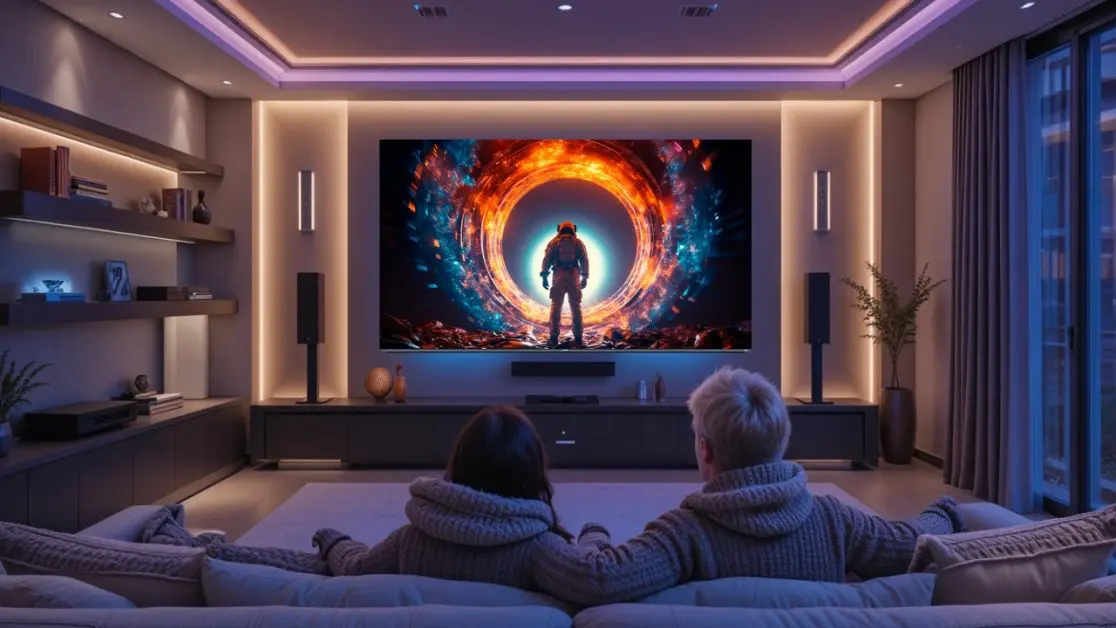 TV with Sound by KEF Audio is perfect