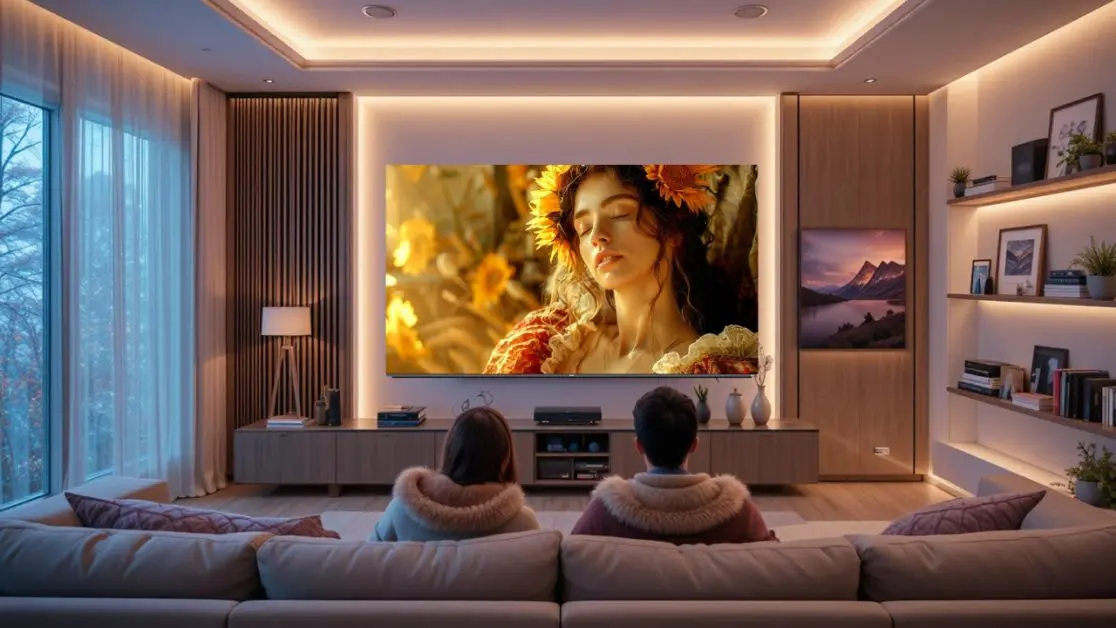 Theatre-like sound with Mini LED TV