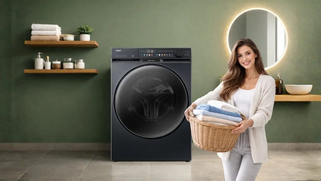 This is how a cleaner washing machine looks like