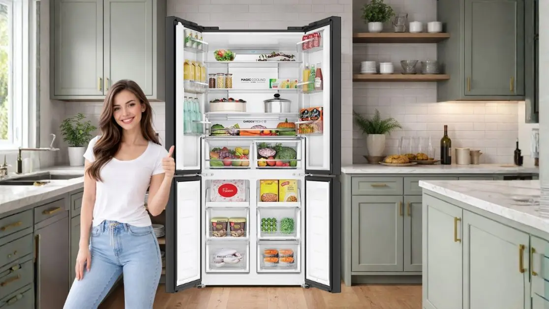 This refrigerator has Smarter storage