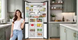 This refrigerator has Smarter storage