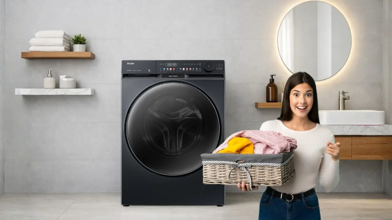 Washing machine is designed for Everyday Indian Laundry Needs