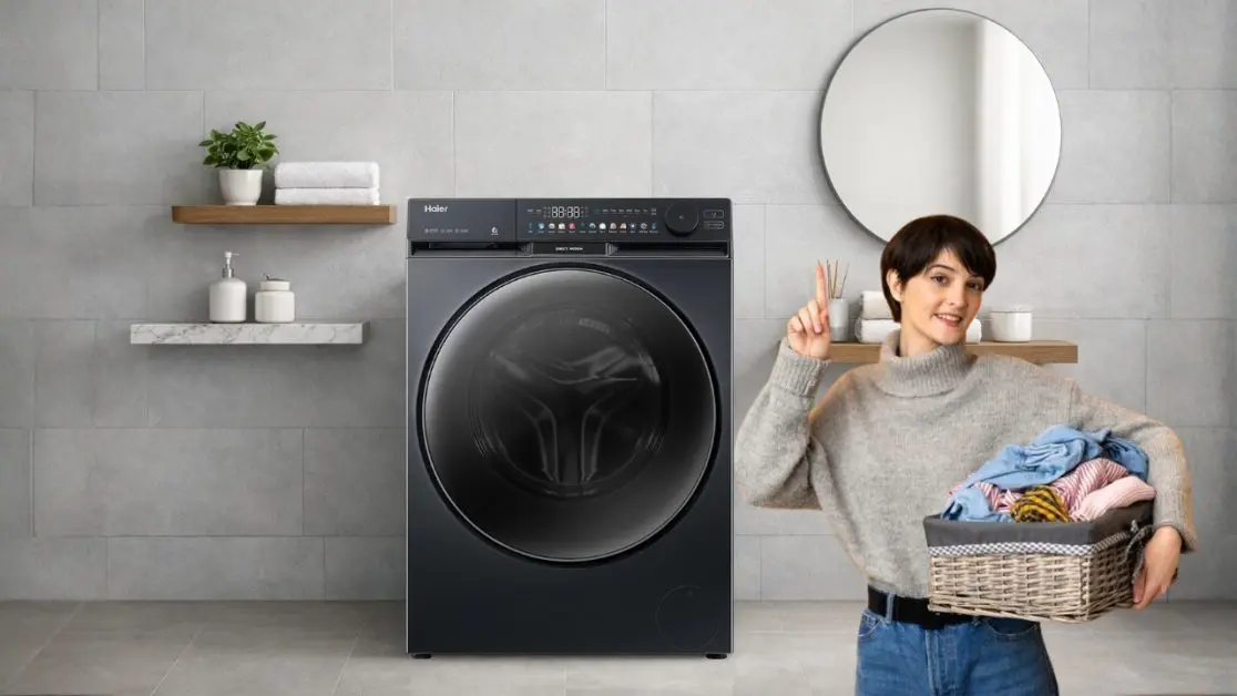 Washing machine’s Smart Sensors Understand Fabric and Load Size